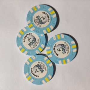 Jetons de poker en céramique moulés sur mesure, avec votre design et la couleur des jetons - Product Image 5