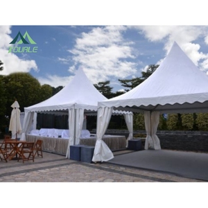 Outdoor Arabian 3X3 <strong>4X4</strong> 5X5 10X10 Outdoor <strong>Canvas</strong> Hexagon Gazebo Steeple Pagoda Event Tent - Product Image 3