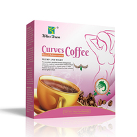 Coffee Instant Breast Enhancement Coffee with Papaya & Herbal Extracts for Women