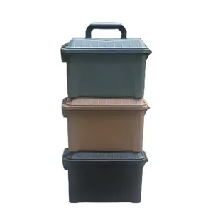 Outdoors Tool Case Tactics Hunting Weapon Ammo Box Waterproof Plastic Stoarg Box With Original LOGO