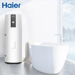 Haier 1.5kw 1.8kw 220v-240 60hz R290 Air Source Hot Water Dc Inverter High Pressure All In One Heat Pump Heater Water