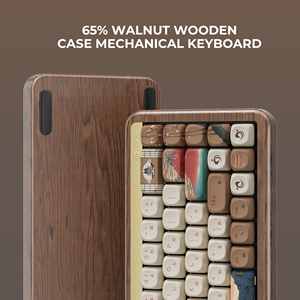 Bàn phím cơ XVX MU68 chủ đề FujiWave, đèn nền RGB, kết nối USB-C, có dây, dành cho chơi game, với các phím có thể lập trình - Product Image 2