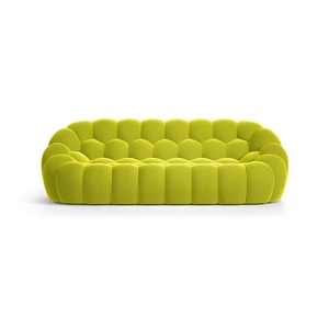 Desain Italia Modern koleksi Roche kain Sofa Sofa gelembung Sofa dengan gaya unik bahan kulit Hall Villa aplikasi - Product Image 1