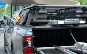 Atacado Universal Alumínio Liga Carga Cama Slide Bandeja Full Size Pickup <span class=keywords><strong>Truck</strong></span> Offroading Acessórios - Product Image 4