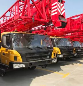 Grúa de camión móvil Sany STC50 Ton usada, capacidad de 50 toneladas, perfecto estado, PLC incluido, modelo China 2022 - Product Image 4