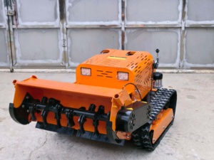 Tondeuse à gazon industrielle sans fil télécommandée, alternative à la tondeuse rotative, robot tondeuse avec arbre d'équilibrage dynamique - Product Image 5