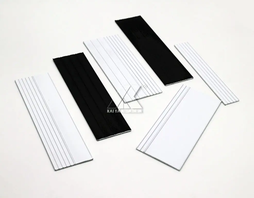 6000er Serie Pulver beschichtung weiß eloxiert schwarz 1mm 2mm 3mm dicke Aluminium platte Aluminium Flachs tange