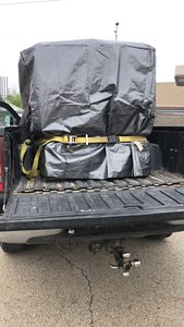 Bâche PE personnalisée avec logo, <span class=keywords><strong>pour</strong></span> extérieur, camion, barbecue, haut-parleur, imperméable et résistante aux UV - Product Image 4