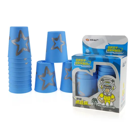 YJ - Yongjun Hot Selling Speed Competition Stacking Plastic Cups Speeding Toys