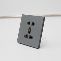 Enchufe de Pared Industrial BENDI 16A 250V, Multi-Pin (5 Pines), Universal, de Vidrio Templado, Antiinflamable, IP22, para el Mercado del Sudeste Asiático y China