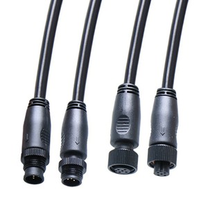 M12 Waterproof Aviation Connector <b>Cable</b> 2 5 Core Male Female For <b>Outdoor</b> Signal Transmission Extension - Product Image 3