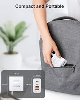 Chargeur rapide USB-C PD 3.0 GaN 100W avec design pliable et triple protection pour Macbook, Asus, écouteurs et appareils mobiles