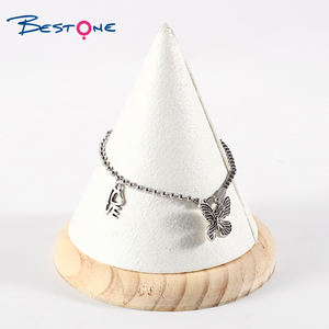 Chaîne en acier inoxydable 304 de haute qualité Style HipHop Bracelet à breloques de mode Bracelets - Product Image 4