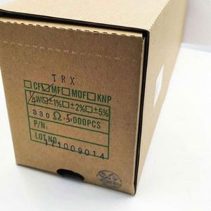 Manufacturer Direct MF1/4W-330ohm1% T52 1/4W Resistors Metal Film Resistors 330ohm 1% 1/4W - Product Image 1
