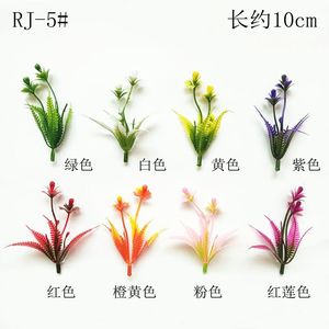 Fleurs artificielles en plastique Ji Hao 10cm-30cm pour la décoration de restaurants, accessoires de pâtisserie, décoration intérieure - Product Image 3