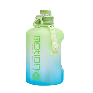 64oz Insulated Termos Motivacional 2lts 2 Litre 2 Liter Water Bottles Drinking <b>Plastic</b> for Sports With Custom logo - Product Image 1