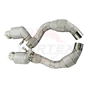 Tubería de Escape de Acero Inoxidable Vortex Performance para BMW X5 G05 F95 2019-2023, Alto Flujo, Turbo, Protector Térmico, Piezas de Modificación - Product Image 4