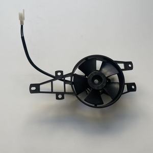 Ventilateur de refroidissement pour scooter ZAPM6430, 12V, plastique noir, montage avant, pour modèles Piaggio 500 MP3 LT SPORT 2011 2012 2013 - Product Image 1
