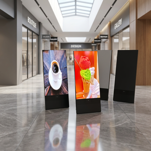 P1.5 Indoor LED Display 7000cd Brightness 10-Bit Color Depth Built-In CMS 178° Viewing Angle Floor <b>Stand</b> Advertising Screen - Product Image 2