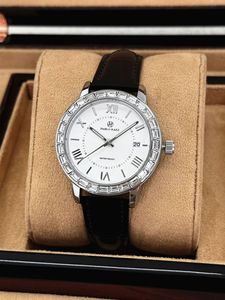 Goddess black sexy style wristwatch with <b>calendar</b> for women - Product Image 4