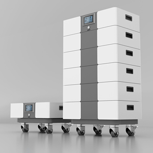 แบตเตอรี่โซลาร์เซลล์สำหรับบ้านแบบเรียงซ้อนได้ แรงดันสูง IP65 CAN ความจุ 25KWh 30KWh 256V 307.2V 100Ah LiFePo4 ระบบกักเก็บพลังงาน - Product Image 2
