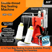 Machine de scellage automatique haute vitesse à double fil pour sacs ; Le scelleur de sacs tissés et de sacs de riz offre une fermeture plus sécurisée