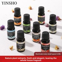 Ensemble d'huiles essentielles d'aromathérapie, plusieurs senteurs, menthe poivrée, rose, compatible avec les humidificateurs d'intérieur, diffuseurs d'arômes, huiles rafraîchissantes pour l'air
