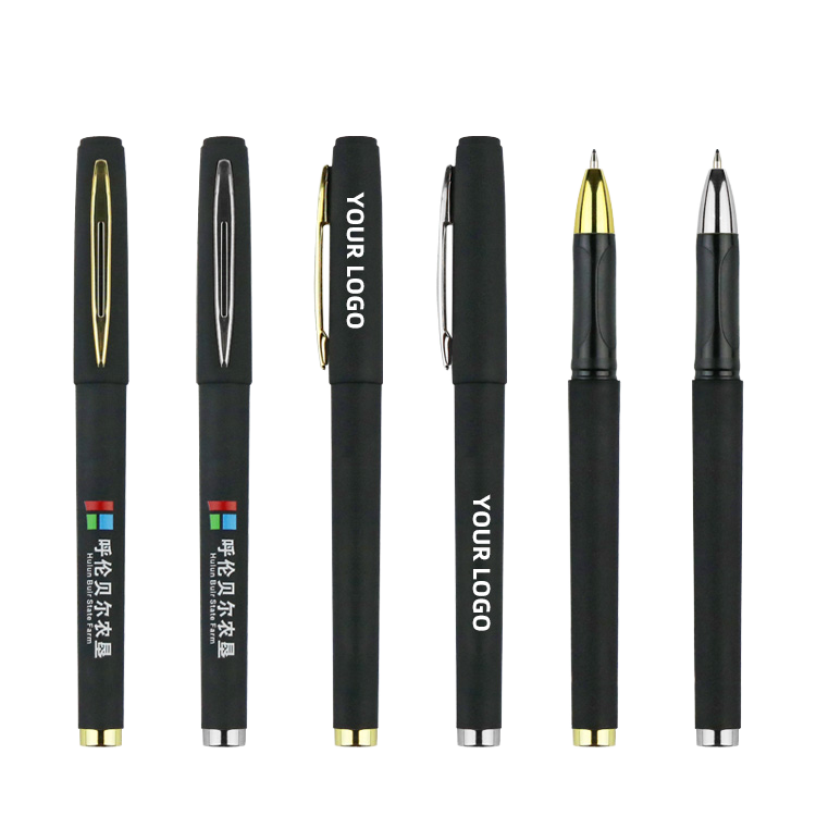 Confezione Da 3 Penne A Sfera Da Scrivania Con Catena – Inchiostro Nero, Base Attaccabile, Impugnatura Ergonomica In Gomma - 3