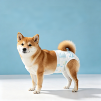 Couches pour animaux de compagnie personnalisées en gros, culottes de soin portables pour animaux, couches pour chiens respirantes, sèches et hypoallergéniques
