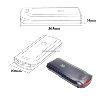 Batterie de vélo électrique au lithium-ion Dirodi Classimo pour porte-bagages arrière 36V 10.4Ah 12Ah 14Ah 13AH 15AH pour vélo électrique Migi July