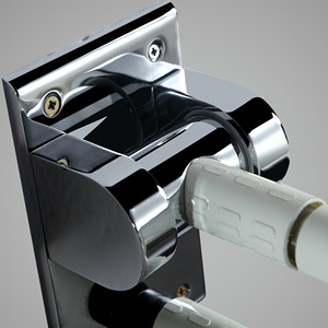 Barra de apoyo plegable para inodoro LAW Fs012 Fs015 de nylon antideslizante para baño, uso para personas mayores - Product Image 2