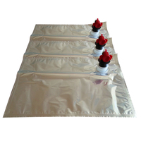 Aangepaste BIB-zak 5kg aluminiumfoliezak voor verpakking van vloeibare koffie, sap, wijn, vloeistofzak, aseptische zak
