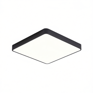 Black <b>Square</b> <b>LED</b> <b>Ceiling</b> <b>Light</b> 25W 2000lm 3CCT DIP Switch Selectable - Product Image 3