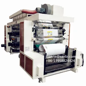 High speed flexo printing machine for paper