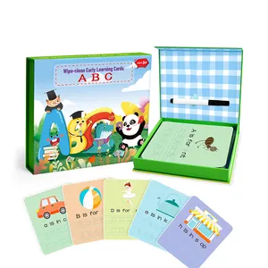 Children toys drawing early educational game learning tracing pen control memory games book for kids