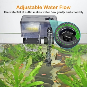 2025 tiktok Hot Bán 3 trong 1 treo trên trở lại bên ngoài hồ cá chất thải Collector oxy thế hệ sóng làm bể cá Lọc - Product Image 5