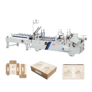 Plieuse-colleuse d'angle 4-6 plis d'occasion / <span class=keywords><strong>Machine</strong></span> <span class=keywords><strong>à</strong></span> coller les boîtes / <span class=keywords><strong>Machine</strong></span> <span class=keywords><strong>à</strong></span> coller automatique haute vitesse - Product Image 3