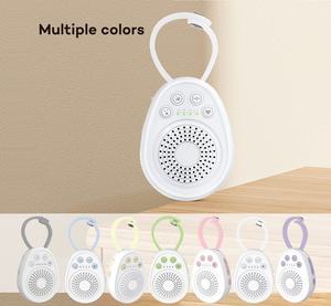 Mamá <span class=keywords><strong>latido</strong></span> <span class=keywords><strong>del</strong></span> corazón canciones de cuna sonidos de la naturaleza bebé recién nacido máquina calmante ligero recargable Mini máquina de sueño de ruido blanco - Product Image 2