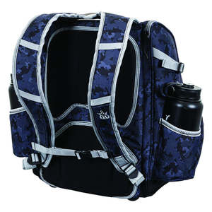 Muestra gratuita de bolsas de disc golf personalizadas, bolsas deportivas de gran capacidad hechas de poliéster que son impermeables/tienen bolsillo para agua. - Product Image 3