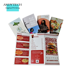 Impression de prospectus publicitaires en gros, modèle de conception à fort taux de clics, plastification, papier fantaisie, papier couché pour art numérique, étiquettes personnalisées - Product Image 4