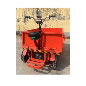 Nhà Máy Chuyên Nghiệp Các Trang Trại Nhỏ Điện Nhỏ Hàng Hóa Xe Đẩy Giỏ Hàng Bốn Bánh Xe Gấp Điện Phẳng Xe Tải - Product Image 1
