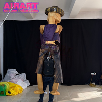 Costume de squelette gonflable personnalisé pour adulte, costume de marionnette gonflable interactif pour festival, défilé, publicité