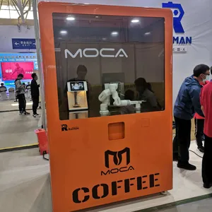 热卖新设计机器人咖啡机机器人手咖啡机器人