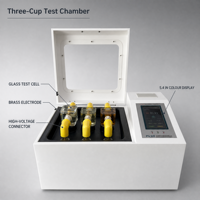 Testeur d'huile BDV - Testeur automatique de la résistance diélectrique de l'huile isolante pour laboratoire d'huiles d'usines électriques PS-1003