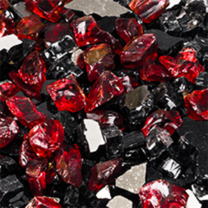 Accendi il Mistero delle Notti di Halloween: Decorazione in Vetro per Braciere da Esterno - Product Image 3