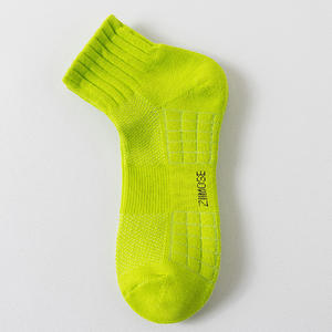 Chaussettes de course à pied de basket-ball à coupe <span class=keywords><strong>basse</strong></span> pour hommes, courtes, en coton, absorbant la sueur, respirantes, à la <span class=keywords><strong>taille</strong></span>, serviette de printemps et d'été. - Product Image 6