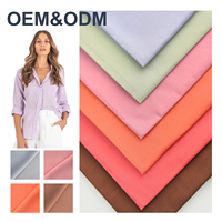 Nouveau design, tissu multicolore 120 g/m², mélange 30 % lyocell, 30 % lin, 40 % coton, technique de tissage pour vêtements de filles et de garçons