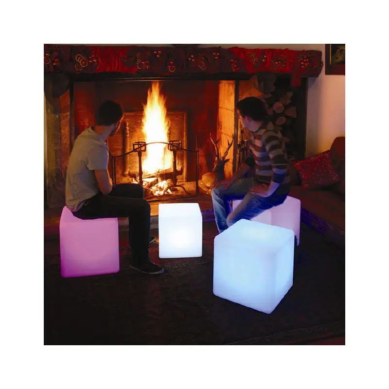 Square Cube пуфом (Mueble Led/mobiliairo Led/буфами на рукавах светодиод)