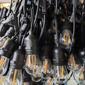 <b>String</b> Lights E27 E26 IP44 Waterproof Outdoor Christmas Decoration Led Bulbs For Patio <b>Garden</b> Party - Product Image 2