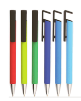 Stylet de nettoyage d'écran multifonctionnel, 1 pièce, stylo en plastique avec support mobile